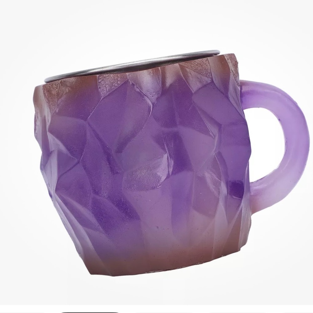 Mineral Crystal  Stainless Steel Coffee Mug